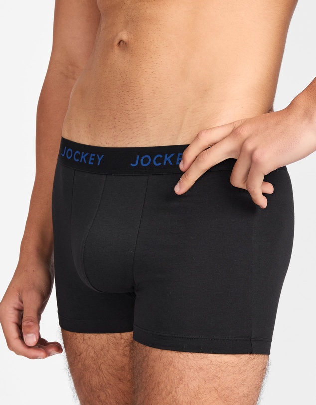 Jockey - Jockey Men's Comfort Classics Stripe Trunk 3pk