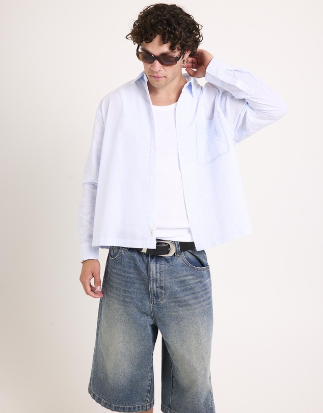 Arvust - Cassa Long Sleeve Cropped Shirt
