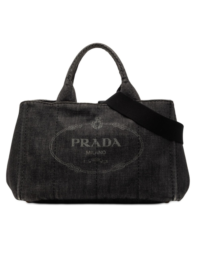 Pre-Loved by Azura Reborn - Pre-Loved Small Denim Canapa Logo Satchel