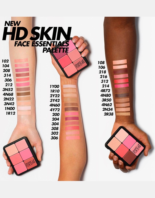 MAKE UP FOR EVER - HD Skin Face Essentials Palette