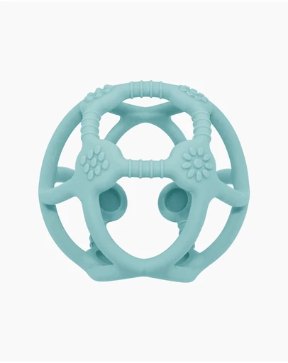 Playground - Silicone Teething Ball - Light Blue