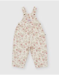 Goldie + Ace - Strawberry Fields Goldie Vintage Overalls - Babies-Kids