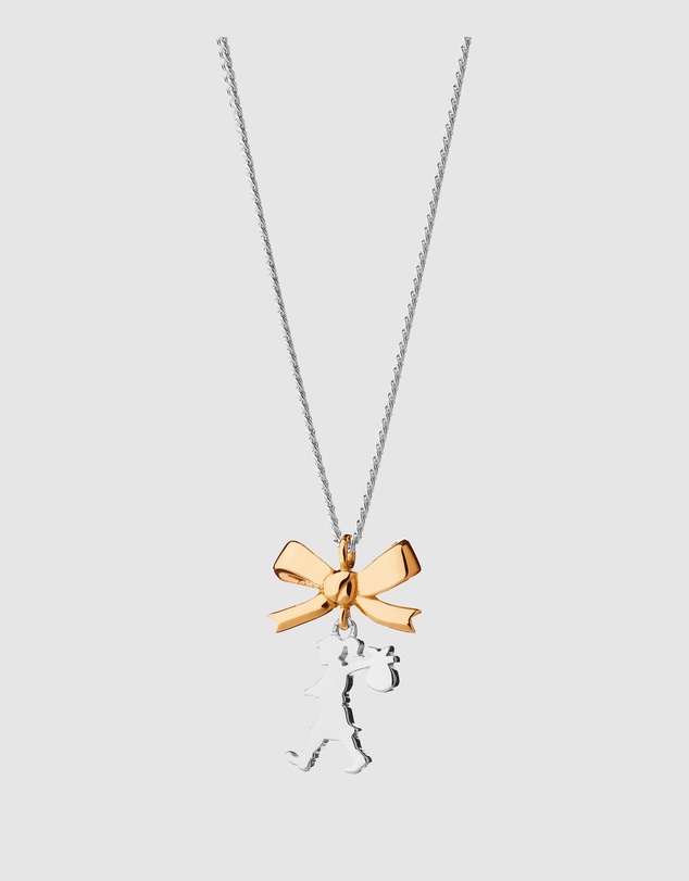 Karen Walker - Mini Girl with a Bow Necklace