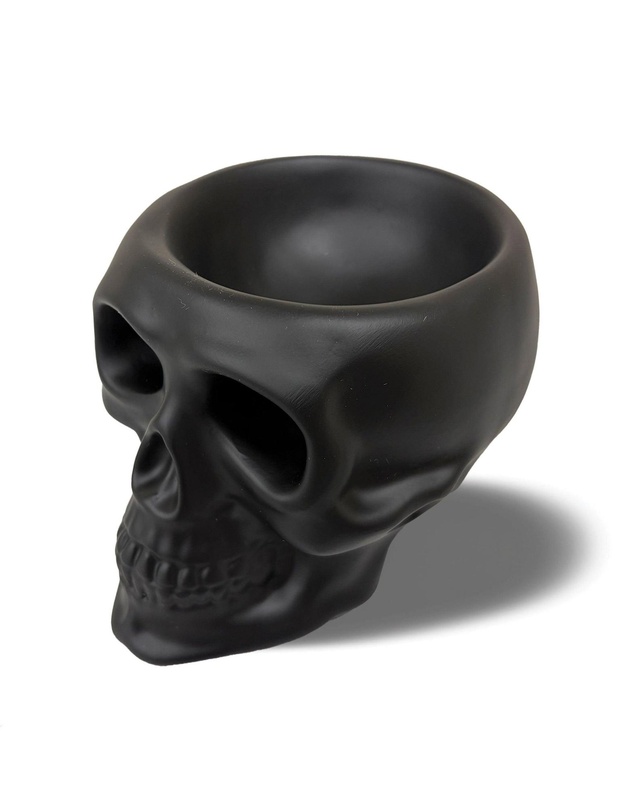 Urban Attitude - Urban Attitude Skull Statue - Matte Black