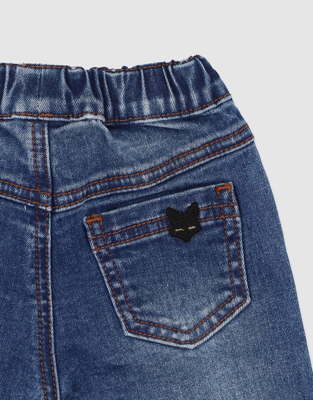 Fox & Finch - Boys Fox Pull On Denim Jeans 3-7 Yrs