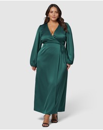 Pink Dusk by Curve Project - Crazy In Love Maxi Dress