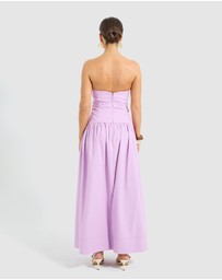 Pasduchas - Vera Strapless Midi Dress