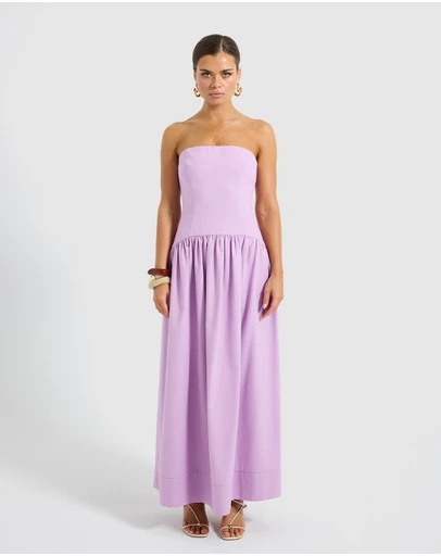 Pasduchas - Vera Strapless Midi Dress
