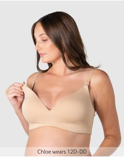 Hotmilk Maternity Lingerie - Embrace Leakproof Nursing Bra - Wirefree