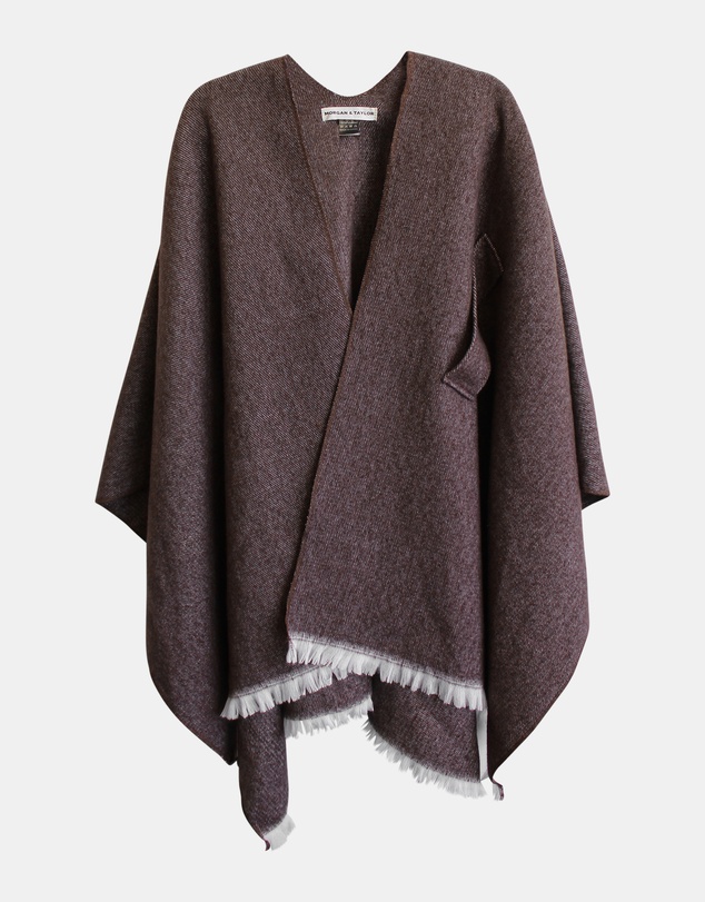 Morgan & Taylor - Concetta Poncho in Brown