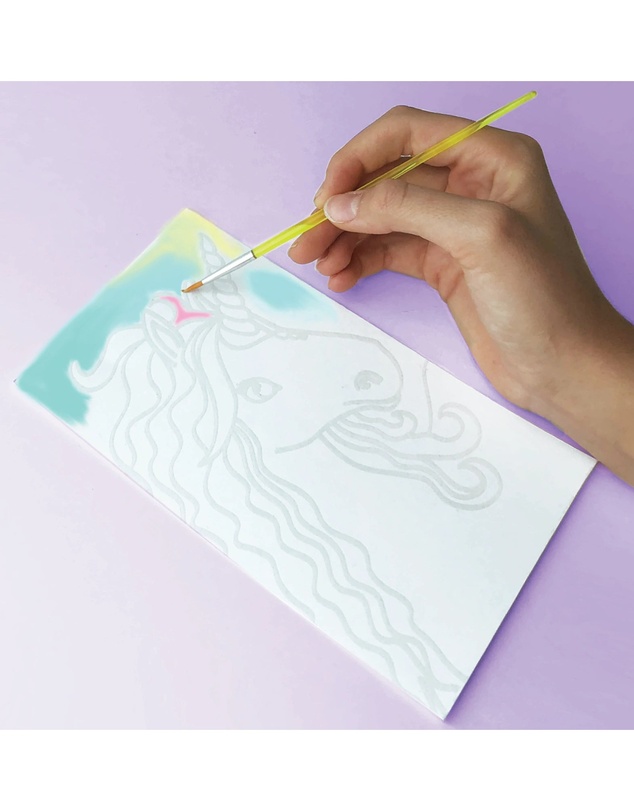 Icando - Mystical Unicorns Watercolour Art Set