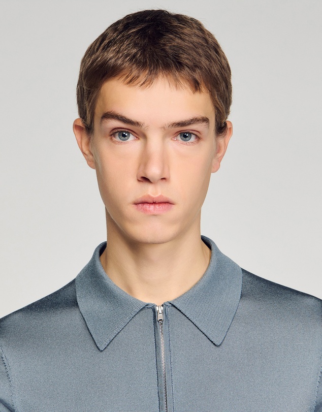 Sandro - Pablo Zip Sweater