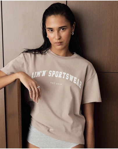 Aim'n - Varsity Boxy T-Shirt