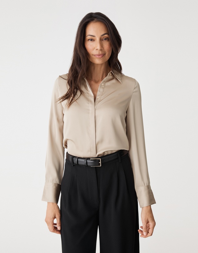 Forcast - Mae Satin Shirt