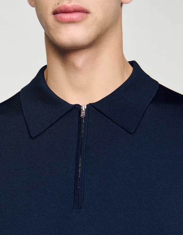Sandro - Pablo Zip Sweater