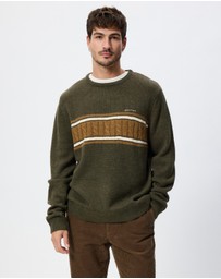 Rhythm - Mohair Stripe Knit Jumper