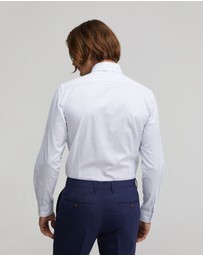 Oxford - Beckton Cotton Dotted Shirt