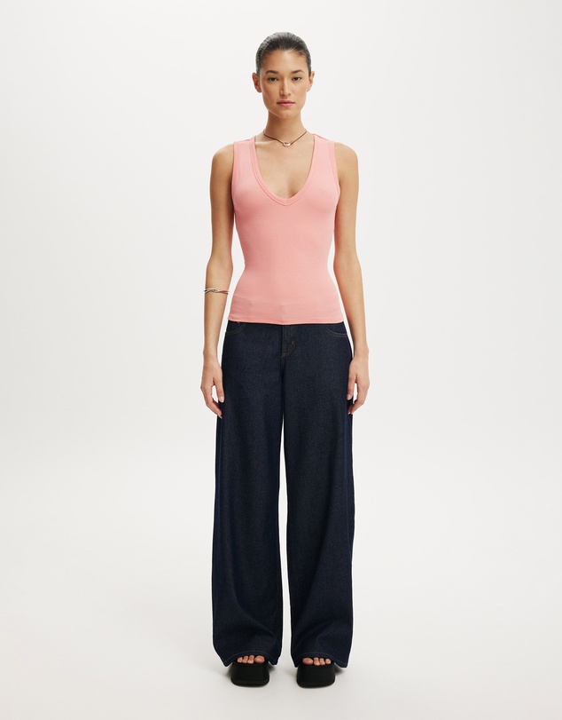Cotton On - Deep V Tank