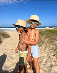 Sunnylife - Salty the Shark Mini Swim Goggles Aqua - Kids