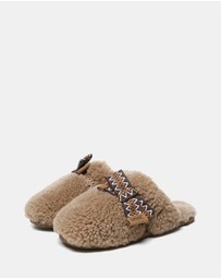 EVERAU - Australian Shepherd Ugg Cecil Double Faced Sheepskin Upper House Shoes