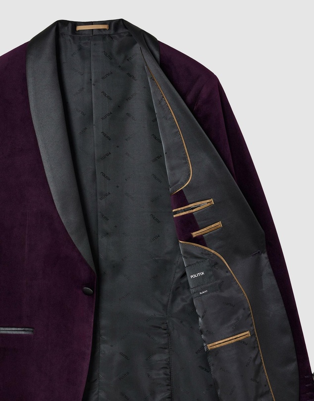 Politix - Black Tie Velvet Tuxedo