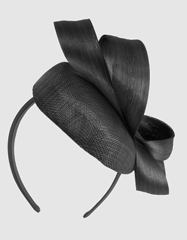 Max Alexander - Black Pillbox Racing Fascinator