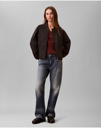 Calvin Klein - Quilted Bomber Jacket
