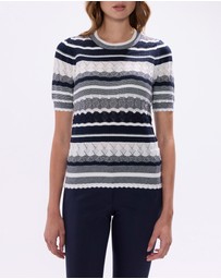 Marcs - The Magician Stripe Knit Top