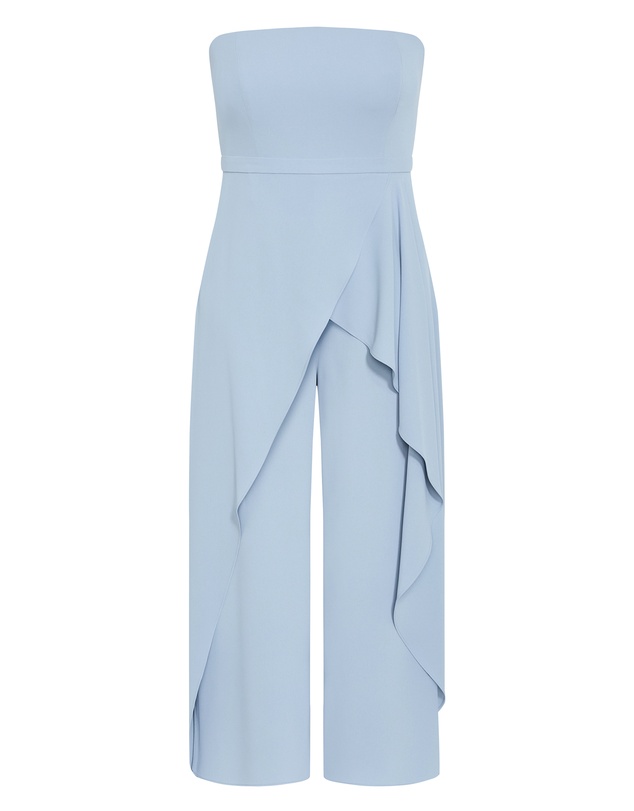 City Chic - Attract Strapless Jumpsuit