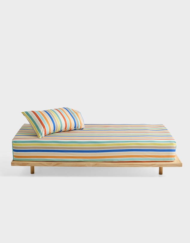 Linen House Kids - Kids Club Fitted Sheet + Pillowcase Set