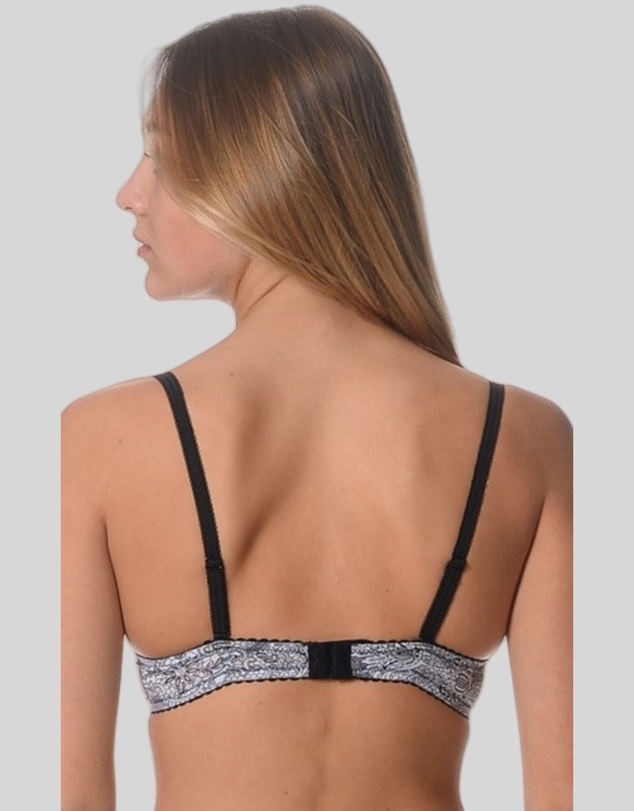 Underwear Of Sweden - Myra Bra-White Black x2 Pack (Padded)
