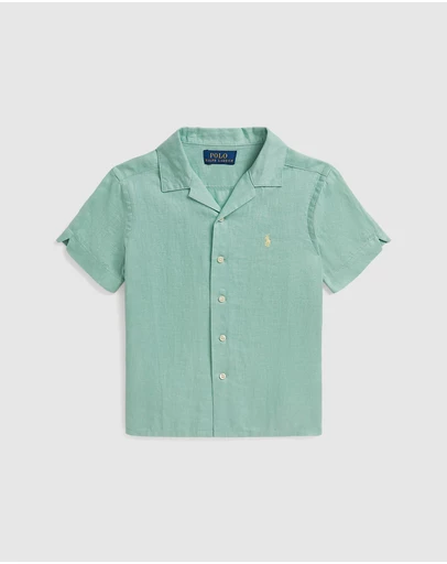 Polo Ralph Lauren - Linen Camp Shirt - Babies-Kids