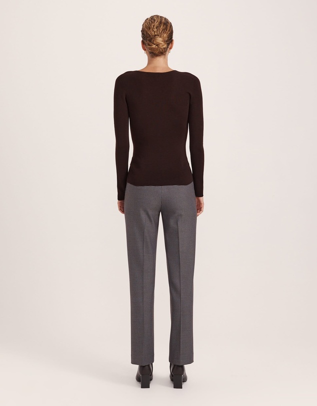 SABA - Janet Merino Wool Scoop Neck Knit