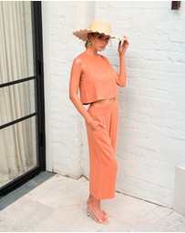 Esther & Co - Lighthouse Pants - Rust