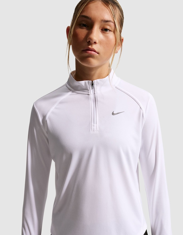 Nike - Dri-FIT Tempo Long-Sleeve Half-Zip Top - Teens