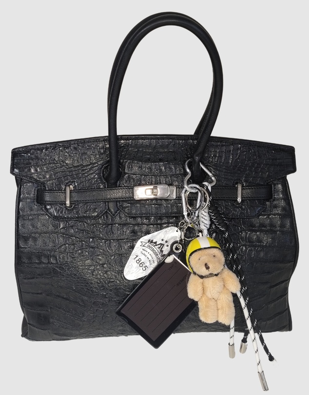 Izoa - Yellow Teddy Bag Charm