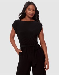 Miraclesuit Shapewear - Gabi Hidden Shapewear Wide Leg Jumpsuit
