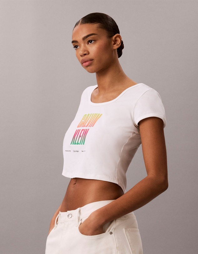 Calvin Klein Jeans - Pride Slim Scoopneck Tee