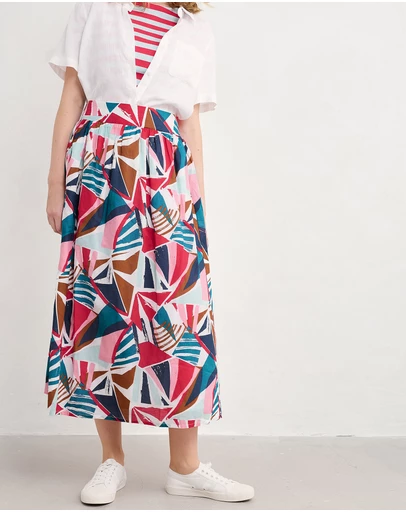 Seasalt - Seasalt Cornwall Multi Mevagissey Skirt