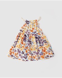 WITH LOVE FOR KIDS - Cotton Muslin Dress - Babies - Kids