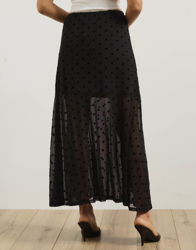 Atmos&Here - Aria Polka Dot Sheer Skirt