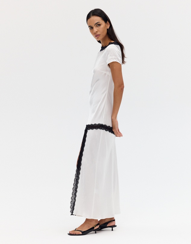Third Form - Sevin Lace Trim Tee Dress