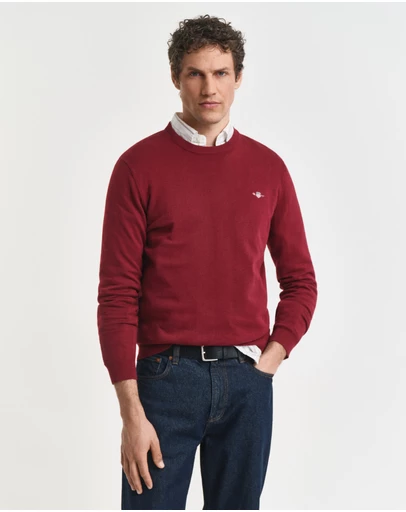 Gant - Classic Cotton Crew Neck Sweater