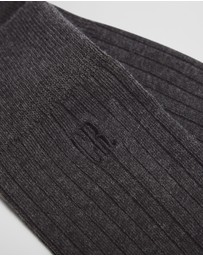 Country Road - Australian Cotton Blend Cr Rib Crew Sock