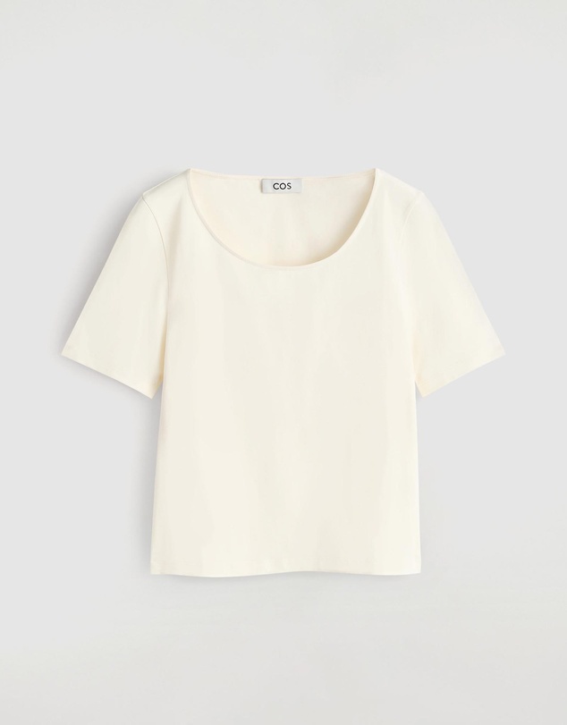 COS - Slim Scoop-Neck Cotton T-Shirt