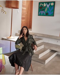 West 14th - Park Avenue Pleat Skirt