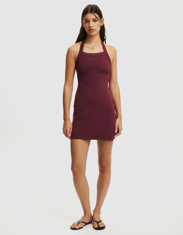 Cotton On - Hailey Halter Mini Dress