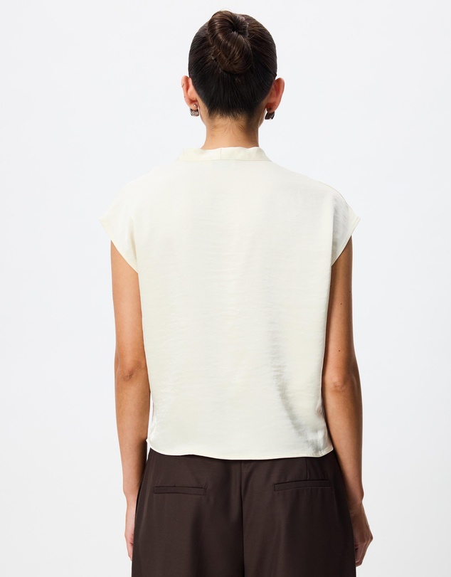 Tussah - Alessandra Satin Wrap Top
