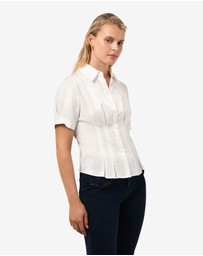 Forcast - Paige Short Sleeve Blouse