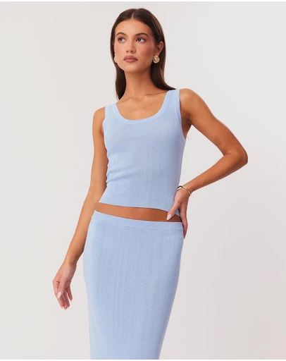 SNDYS - Rumer Shimmer Knit Tank